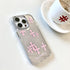 Bless Cross Phone Case for iPhone 15 Pro Max, Shockproof Protective Mirror Case for iPhone 14 (Pink, 13ProMax)