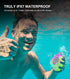 comiso Shower Bluetooth Speaker, Waterproof IPX7, Floating Portable Speaker with LED Light, Loud HD Sound for Travel