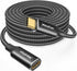 CLEEFUN USB C Extension Cable 10ft, USB C 3.2 Male to Female, 5Gbps Data & 4K Video Sync Transfer, 100W Fast Charging