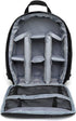Waterproof SLR/DSLR Camera Backpack - Shoulder Bag Travel Case for Canon Nikon Sony Digital Lens (Medium, Grey)