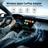 Wireless CarPlay Adapter for iPhone, 5.8GHz Carplay Wireless Adapter Converts Wired to Wireless, Fast Stable Connect