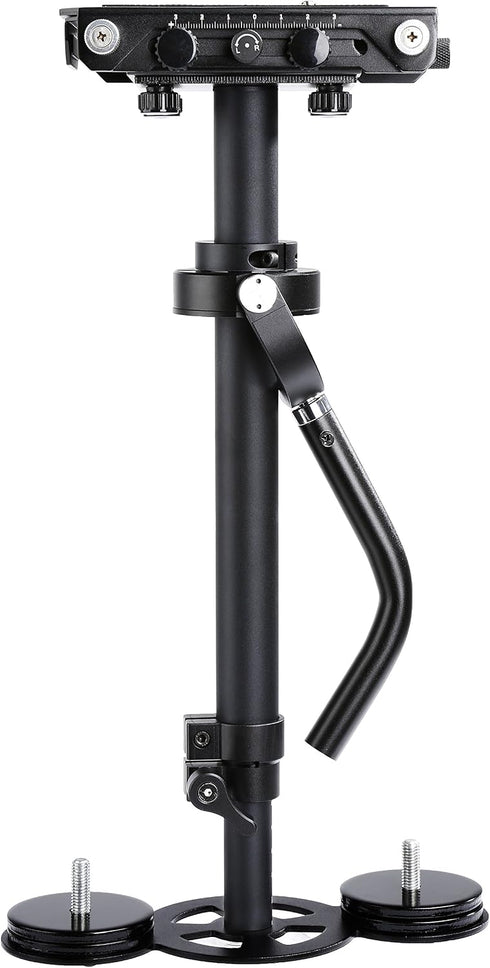 Movo VS3000PRO 4.4 LBS Telescoping Video Stabilizer System with Micro Balancing and Quick Release Platform - For DSLR