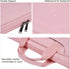 11.6-12.9 Inch Laptop Bag Sleeve for Women, TSA Travel Briefcase with Organizer for Lenovo, Macbook, Pink