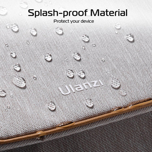 ULANZI 3L Professional SLR/DSLR Camera Bag, Beige Gray, 9.1x4.3x7.1in, Lightweight Splash-Proof Polyester for Sony
