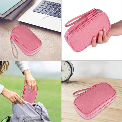 Travel Cable Organizer, Electronics Accessories Organizer Bag for Charger, Phone, Memory Card, Universal Electronic
