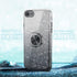 iPhone SE 2020 Case Glitter, Slim Sparkly Cover with 360° Ring Holder Kickstand for iPhone 8/7/SE 2020/SE 3
