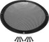 X AUTOHAUX 2pcs 10" Speaker Grille Cover, Round Subwoofer Grille Horn Protective Guard, Silver Tone Car Accessories