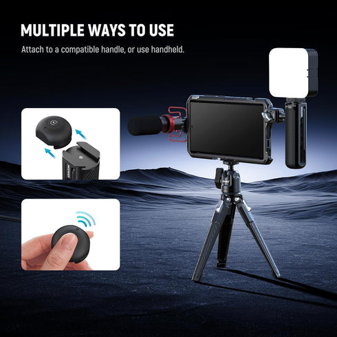 NEEWER Cold Shoe Cover for PA045E - Bluetooth Shutter Side Handle Grip with CR2032 Battery and Phillips Screwdriver