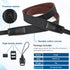 Haoge Camera Canvas Thin Strap Neck Shoulder for Binoculars,monoculars,Mirrorless or DSLR Camera,Rangefinders