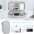 FYY Travel Cable Organizer Bag, Portable Waterproof Double Layers Case for Cord, Charger, Phone, Earphone