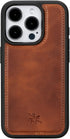 Venito iPhone 15 Pro Case Compatible with Magsafe, Genuine Leather Soft Snap-on Back Cover, Protective Slim Case (Lucca