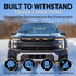 Votex 13 Inch - All-Terrain Flexible Rubber Antenna Accessories - Spring Steel Internal Core