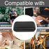 TOCCOOL 10000mAh, 20000mAh(Black) Solar Power Bank Carrying Case - Portable Hard Travel Storage Box for Solar Chargers