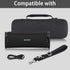 co2CREA Hard Case Replacement for Sony ULT Field 1 Wireless Ultra Portable Bluetooth Speaker (Black Case)