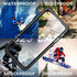 Temdan Samsung Galaxy S23 Case, Waterproof with Built-in Lens & Screen Protector, Full Body Shockproof, Black/Clear
