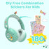 85/94dB Headset Mic,68 MIDOLA Kids Bluetooth Headphones Active Noise Cancelling Lightweight Wireless Headphone for Kid