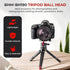 Reflex Camera 9" 360 1/4"-20 5Kg Metal Mini Tripod Desktop Tripod with Ball Head and Screw for DSLR Cameras