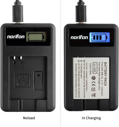 NB-4L LCD USB Charger for Canon PowerShot SD750, SD780 is, SD1000, SD1100 is, A2200, A3100 is, IXY Digital 60, IXUS 220