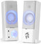 Redragon GS550 PC Gaming Speakers, 2.0 Channel Desktop Computer Sound Bar with Compact
