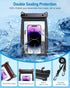 Large Waterproof Phone Pouch, Floating Dry Bag for iPhone 14 13 12 11 Pro Max Galaxy S22 S21, Universal Dry Pouch for