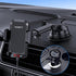 54W Bluetooth 5.3 FM Transmitter Car Adapter, 3-in-1, HiFi Bass Sound, Hands-Free Calling, Phone Holder