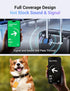 PROfezzion 2-Pack Secure AirTag Holder with Metal Wire Cable, IPX8 Waterproof Case for Luggage, Keys, Pets