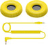 Pioneer DJ HC-CP08-Y CUE1 Series Ear Pads and Coiled Cord, Yellow