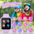 Smart Watch for Kids, Gift for Girls Age 6-12, 24 Puzzle Games, HD Touchscreen, MP3 Music, Video, Pedometer, Flashlight