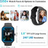 KALINCO Smart Watch for Men Women, 1.8" Fitness Tracker with Heart Rate/SpO2/Stress/Sleep Monitor, Alexa Built-in, 100+