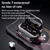 M41 Bluetooth Ear Buds, True Wireless Earbuds, 120Hrs Playback, IPX7 Waterproof, Bluetooth Earphones (Black)
