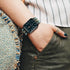ID208 Plus Smart Watch Band, Lamshaw Stretch Elastics Nylon Adjustable Replacement Strap Accessories for Men & Women Compatible for Quican ID208 Plus 1.8 Inches, aeac ID208 Plus, WMK ID208 Plus 1.8 Inches Smart Watch, Fitpolo ID208 Plus 1.8'' Smart Watch