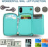 Asuwish Phone Case for iPhone Xs Max Wallet Cover with Tempered Glass Screen Protector and Zipper Card Holder