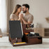 Nightstand Organizer- Bedside Docking Station for Men- Unique Gifts for Husband, Father or Dad from Wife, Son