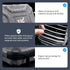 JJC 10 Pockets Hard Shell Lens Filter Bag, Water Resistant & Dustproof, Camera Filter Pouch with Microfiber Cleaning