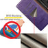 SUANPOT Samsung Galaxy A42 5G Wallet Case, RFID Blocking Leather Flip Folio Book Phone Case for Women Men