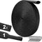 Annbes Hardware 26 Ft-3/8 Inch 2:1 Heat Shrink Wire Loom Braided Cable Sleeves,Heat Resistant