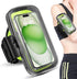 Clear Sports Armband Case for iPhone 15 14 13 Pro Max 12 11 Plus X XS Samsung up to 6.9'', Universal Holder with Key
