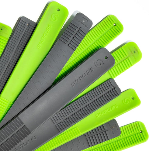 Storage Straps, Reusable Cable Ties, Hose Storage Accessories Holder for Home, Office, Garage Organization, 12" (Pack