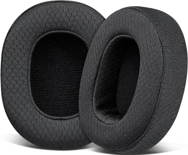 SOULWIT Mesh Fabric Replacement Earpads for Skullcandy Hesh 3/ANC/Evo & Crusher Wireless/540/ANC/Evo &