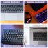 Mozeat Lens 4PCS English Keyboard Replacement Letter Stickers Universal Keyboard Sticker Matte English Keyboard
