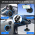 CAMEDAFLX 6" 1/4",1/8" Camera Suction Cup Mount with Ball Head Magic Arm,Quick Release Metal Vacuum Suction Cup Mount