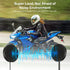Motorcycle Helmet Bluetooth Headset - Outdoor Waterproof Sports Hands Free Speakers, 15 Hours Playing Time