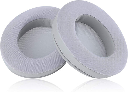 Replacement Ear Pads Cushion Cover for Razer Nari, Ultimate, Essential, Kraken Headset ONLY – Oval (Grey&GEL)
