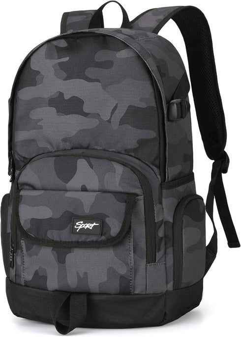 rickyh style Lightweight School Backpack Travel Bag for Men & Women with Laptop Compartment