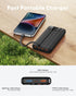 Charmast Power Bank 20000mAh, 20W Fast Charging Portable Charger with Built-in Cables, Slim Battery Pack for iPhone,