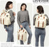 Backpack Backpack Backpack Daypack, 17 Inch, LOVEVOOK Laptop for Women Work Travel, Large Capacity Computer Purse