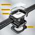 Dsytom Waterproof Case with Band | Rugged Shockproof Smartwatch Strap for Apple Watch 45mm 44mm 41mm 40mm