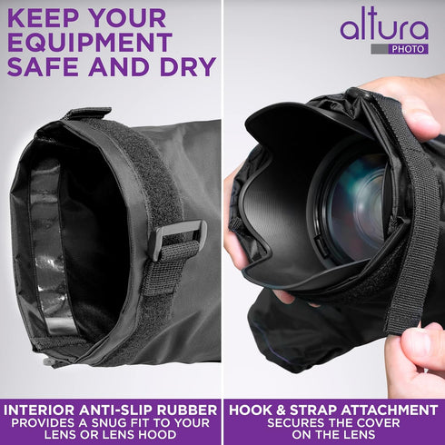 Altura Photo Waterproof Rain Cover for DSLR Cameras
