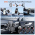 Upgraded 3-in-1 Car Phone Holder Mount, Powerful Suction for Dashboard, Air Vent, Windshield, for All Phones