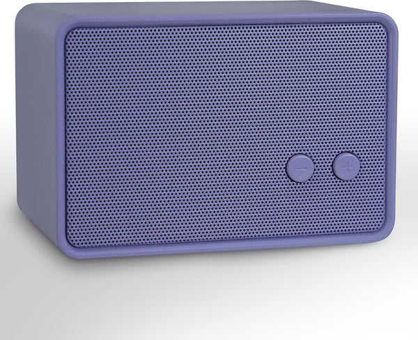 Konex audio K-Cube-PP Bluetooth Speaker, 5W HD Sound, Bluetooth V5.0, 12H Playtime, Purple
